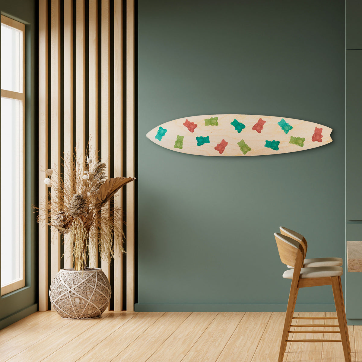GUMMY BEARS Panel decorativo de tabla de surf