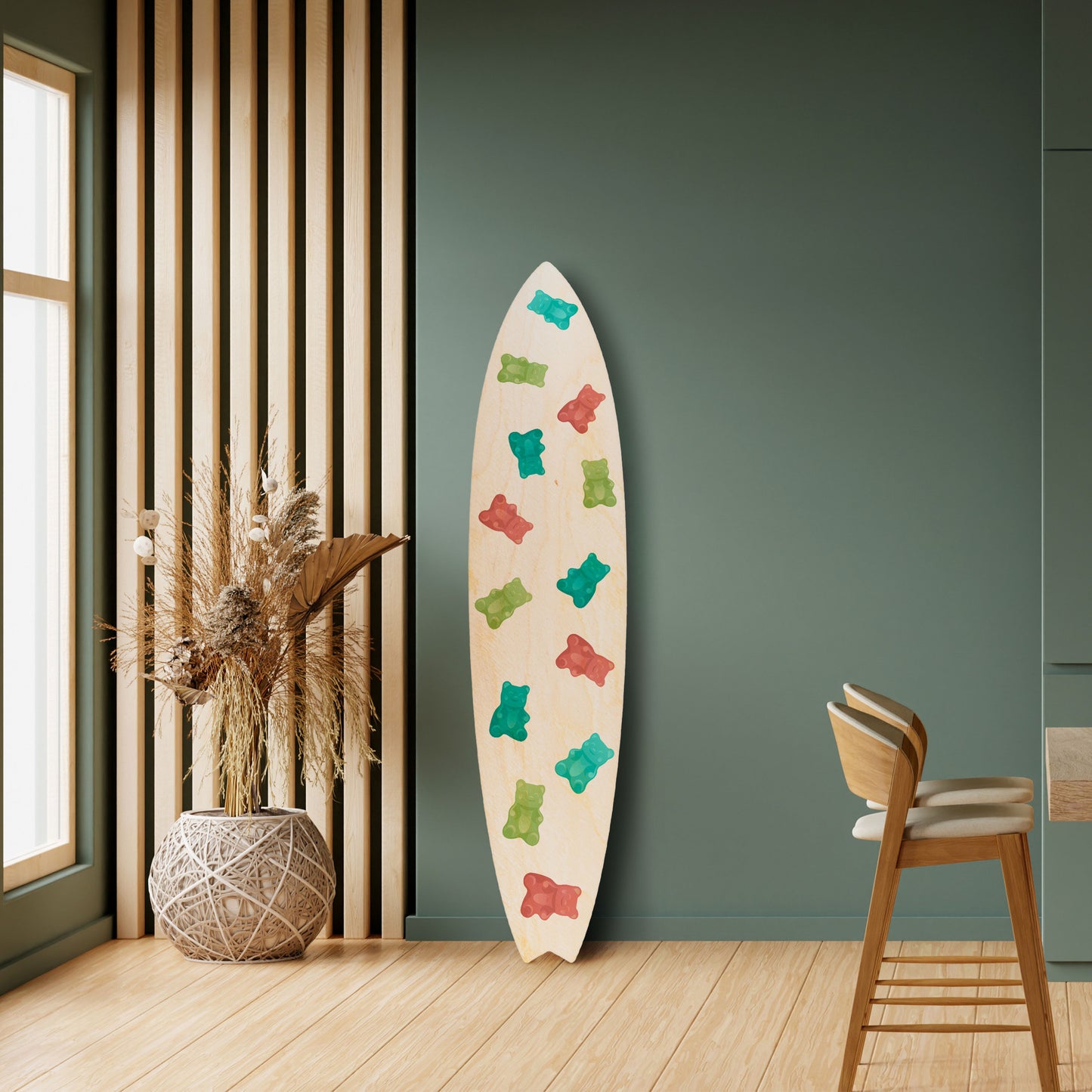 GUMMY BEARS Panel decorativo de tabla de surf
