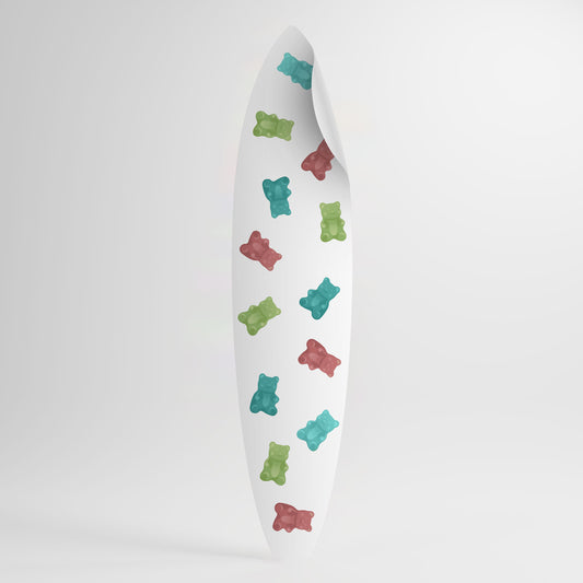 GUMMY BEARS Vinilo decorativo de tabla de surf