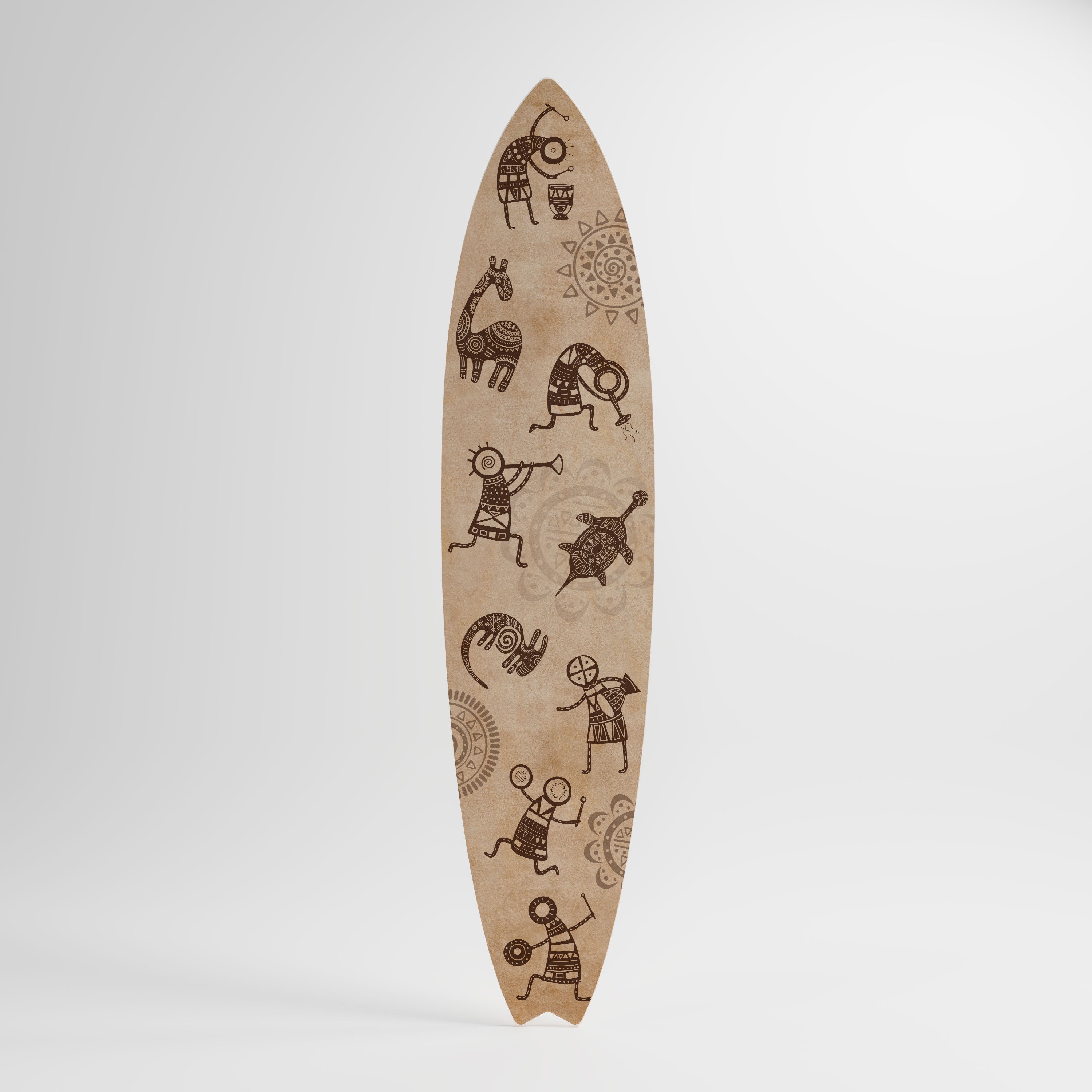 AFRICAN STYLE Panel decorativo de tabla de surf