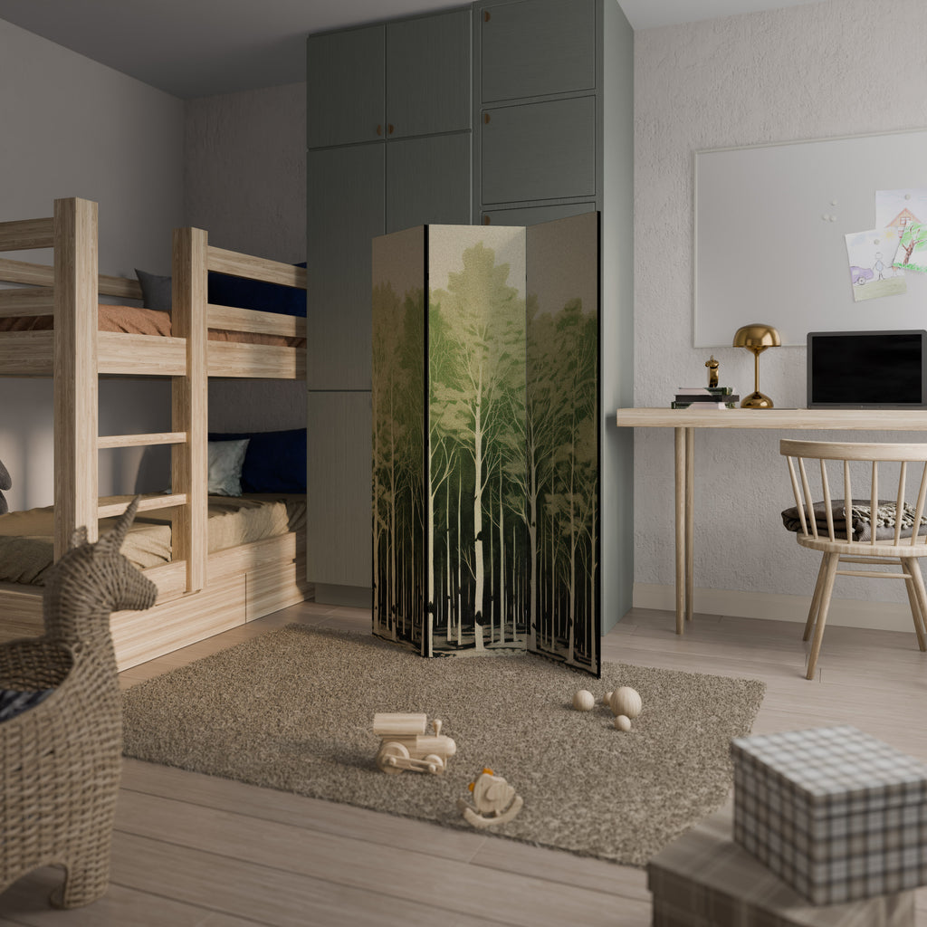 UNKNOWN NATURE Decorative 3-Panel Room Divider