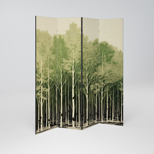UNKNOWN NATURE 4-Panel Room Divider