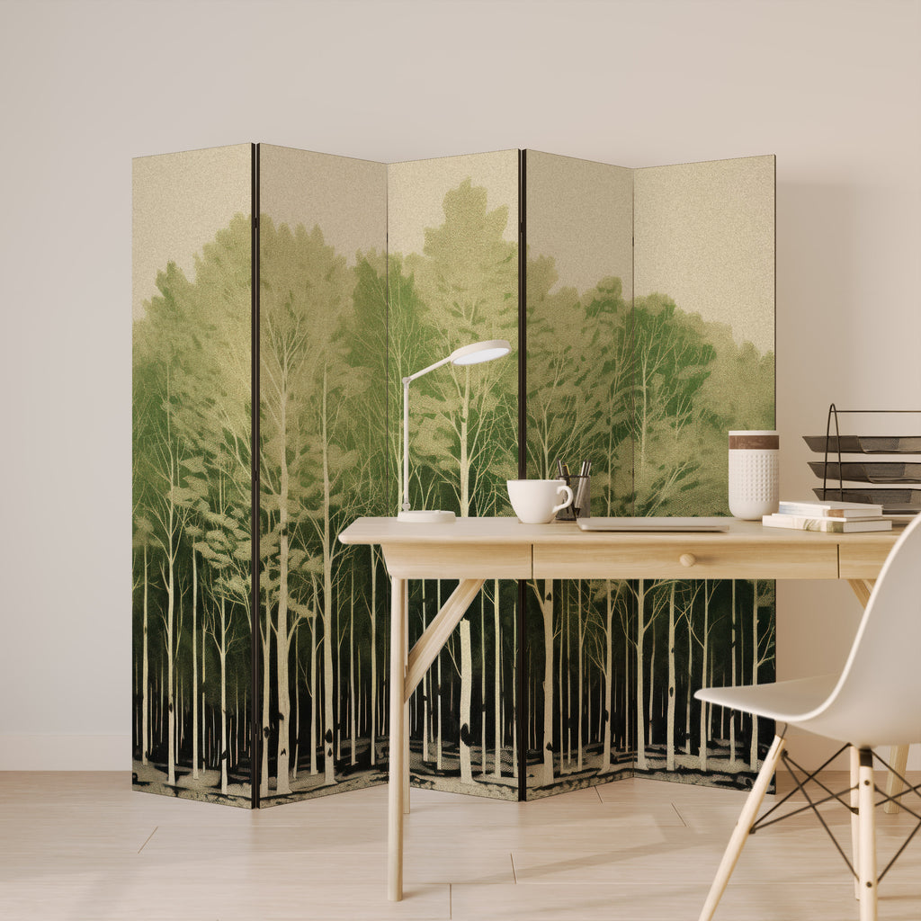 UNKNOWN NATURE 5-Panel Room Divider