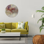 VEILED SUMMIT Decoración de Pared Redonda