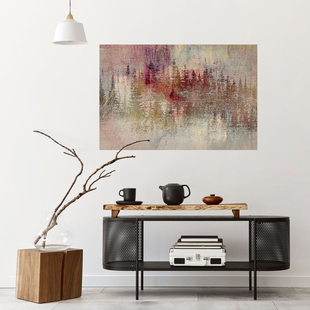 Póster horizontal autoadhesivo de CUMBRE VELADA