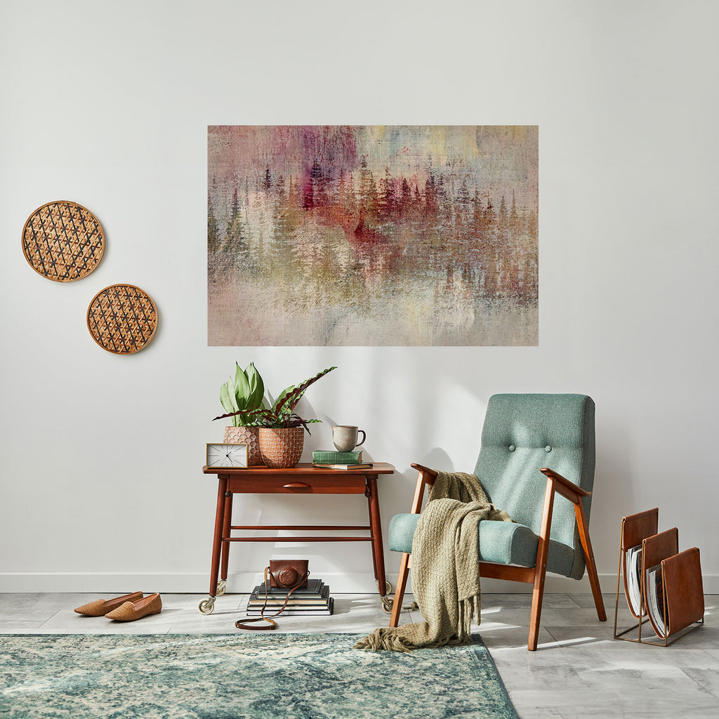 Póster horizontal autoadhesivo de CUMBRE VELADA