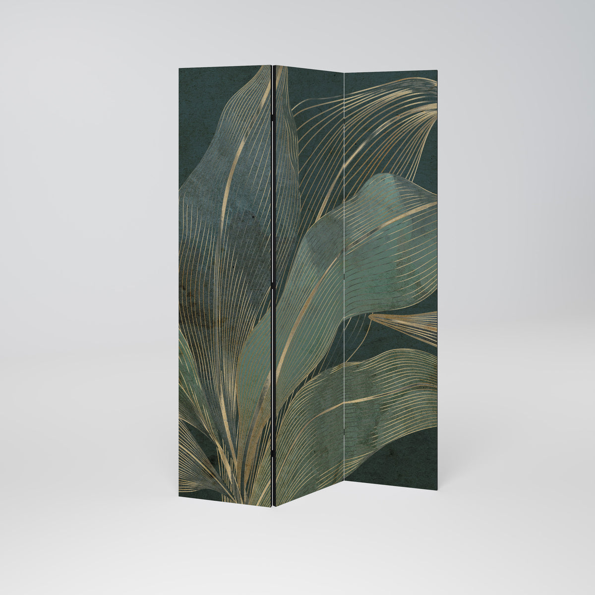 ROYAL GREEN Biombo de 3 paneles