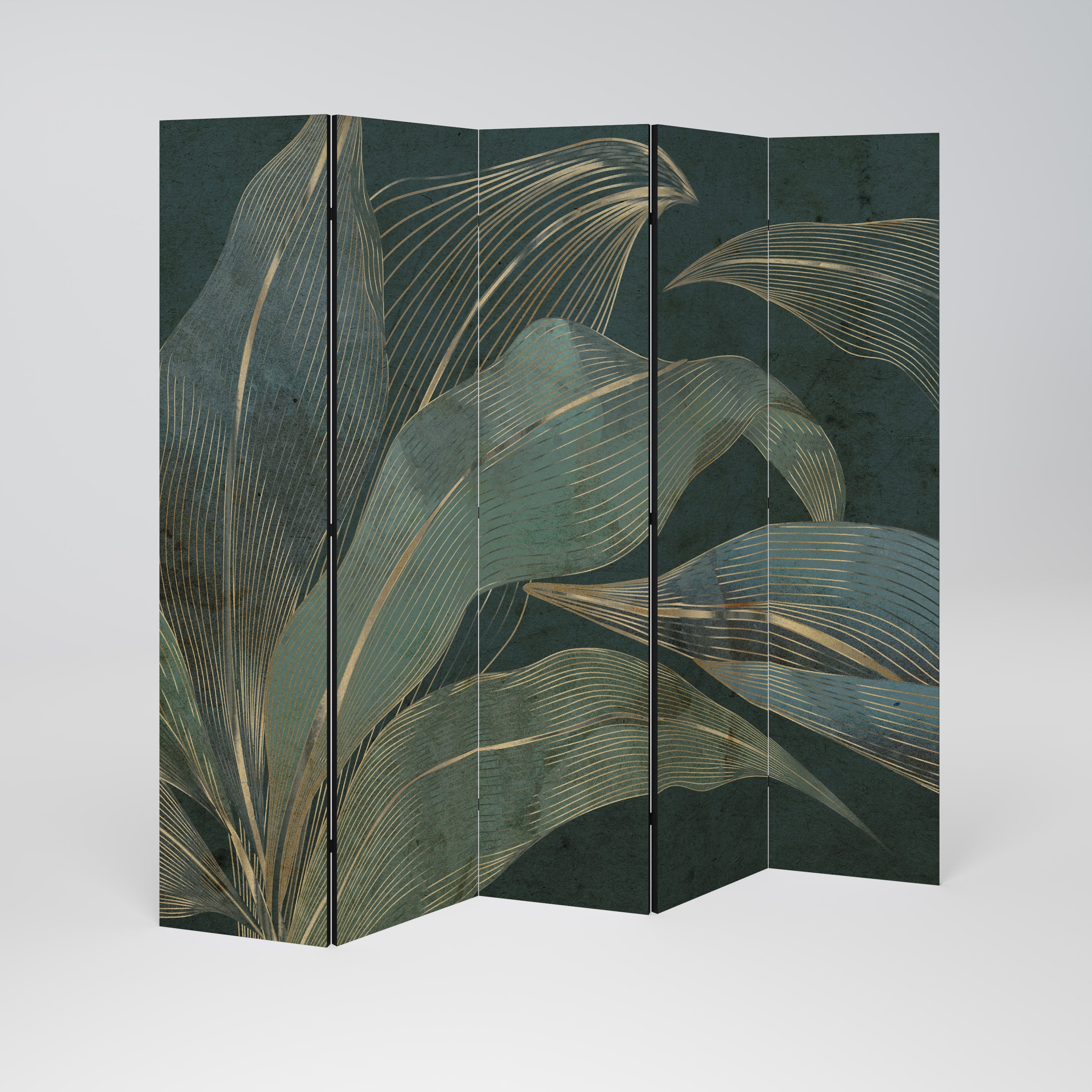 ROYAL GREEN 5-Panel Room Divider