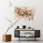 TRANSPARENT ELEGANCE Peel and Stick Horizontal Poster