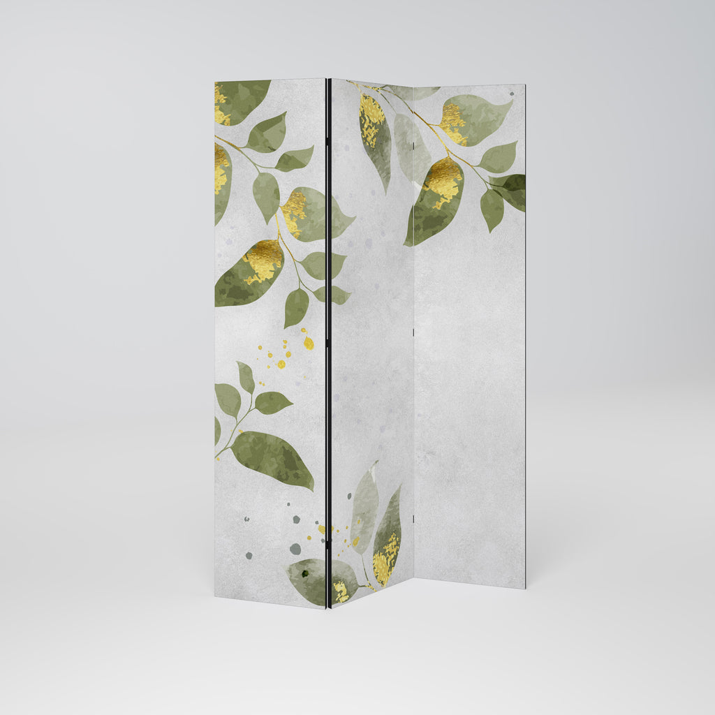 ELEGANT BOTANICS Biombo de 3 paneles