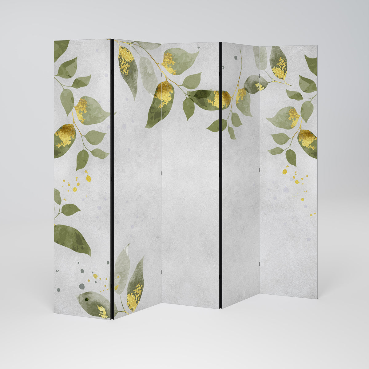 ELEGANT BOTANICS Biombo de 5 paneles