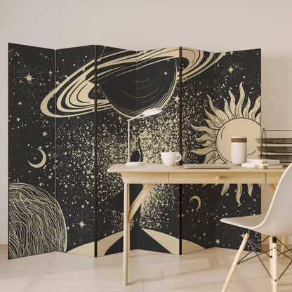 MYSTIC UNIVERSE 6-Panel Room Divider
