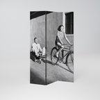 HAPPY JOURNEY Biombo de 3 paneles