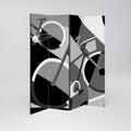 BIKE ENERGY Decorative 4-Panel Room Divider