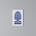 POLISH FOLK ART Cuadro en lienzo vertical