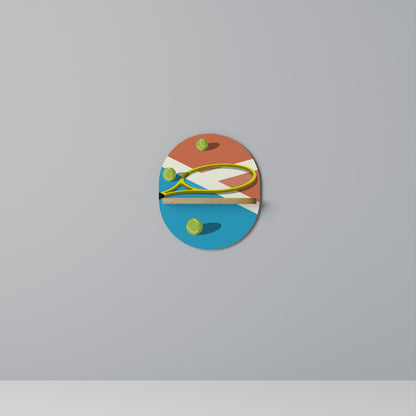 TENNIS ESSENTIALS Art Shelf