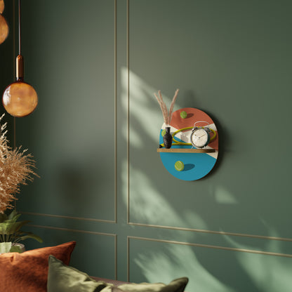 TENNIS ESSENTIALS Art Shelf