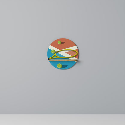 TENNIS ESSENTIALS Art Shelf