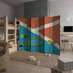 TENNIS ESSENTIALS Biombo Decorativo de 6 Paneles