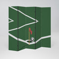 FOOTBALL ACTION 5-Panel Room Divider