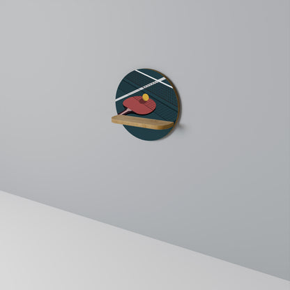PING- PONG GAME Art Shelf