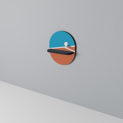 VOLLEYBALL TIME Art Shelf