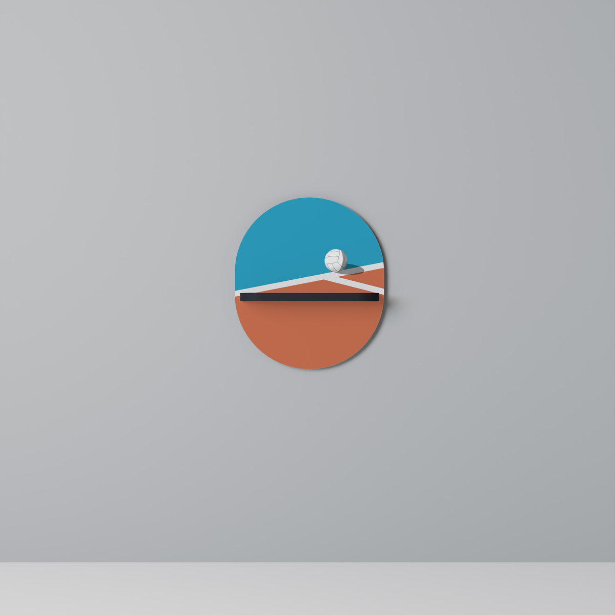 VOLLEYBALL TIME Estante Artístico