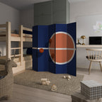 BASKETBALL CHALLENGE 5-Panel Room Divider