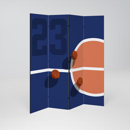 FAMOUS NUMBER 23 4-Panel Room Divider