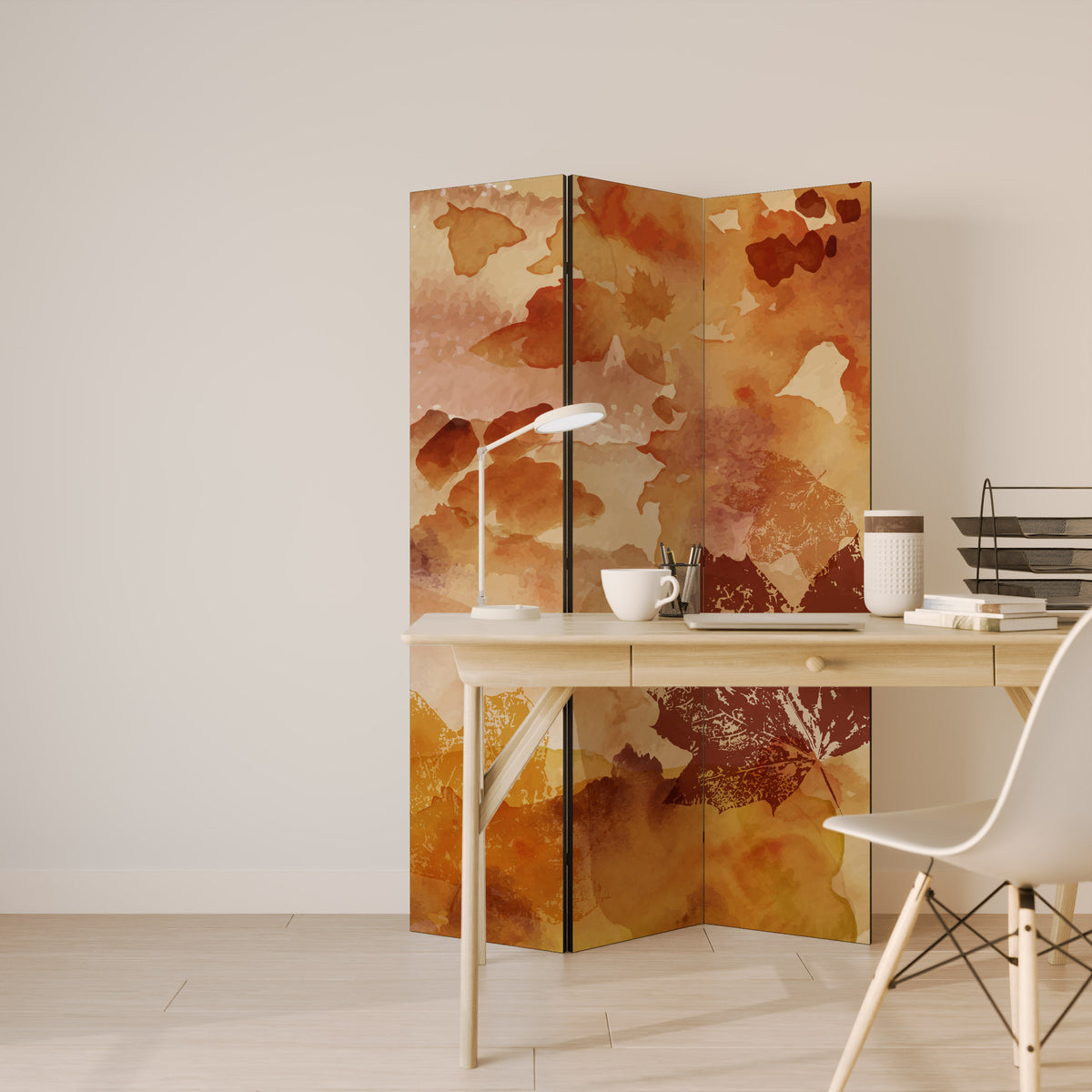 TRACES OF AUTUMN 3-Panel Room Divider
