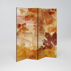 TRACES OF AUTUMN Decorative 4-Panel Room Divider