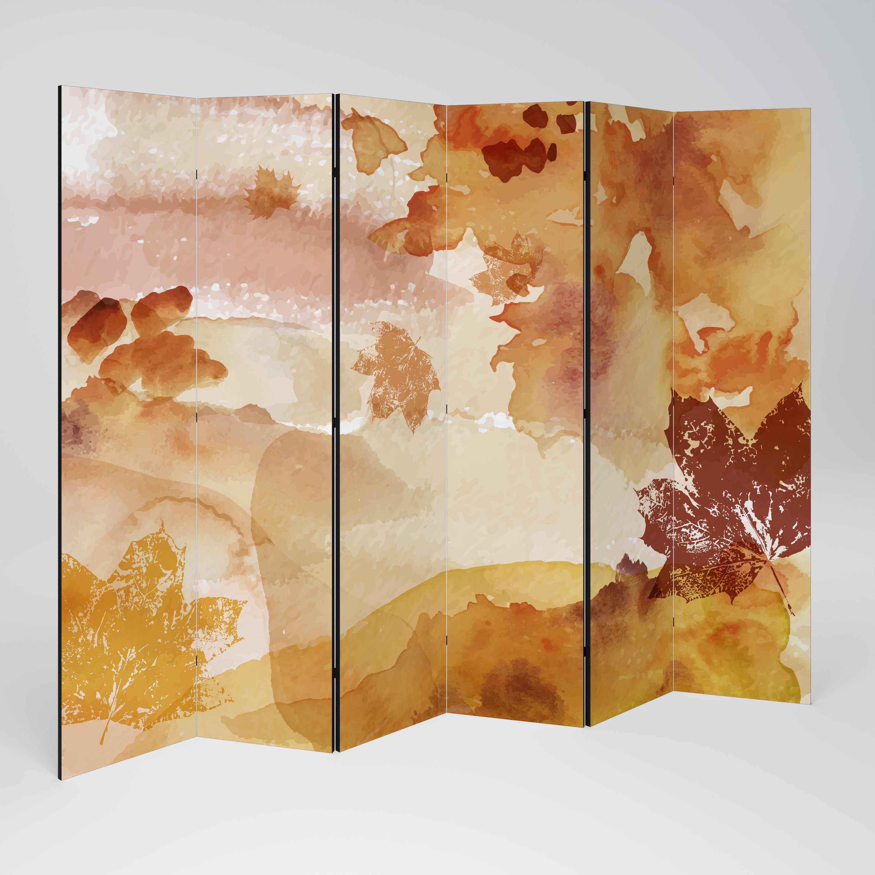 Biombo decorativo de 6 paneles TRACES OF AUTUMN