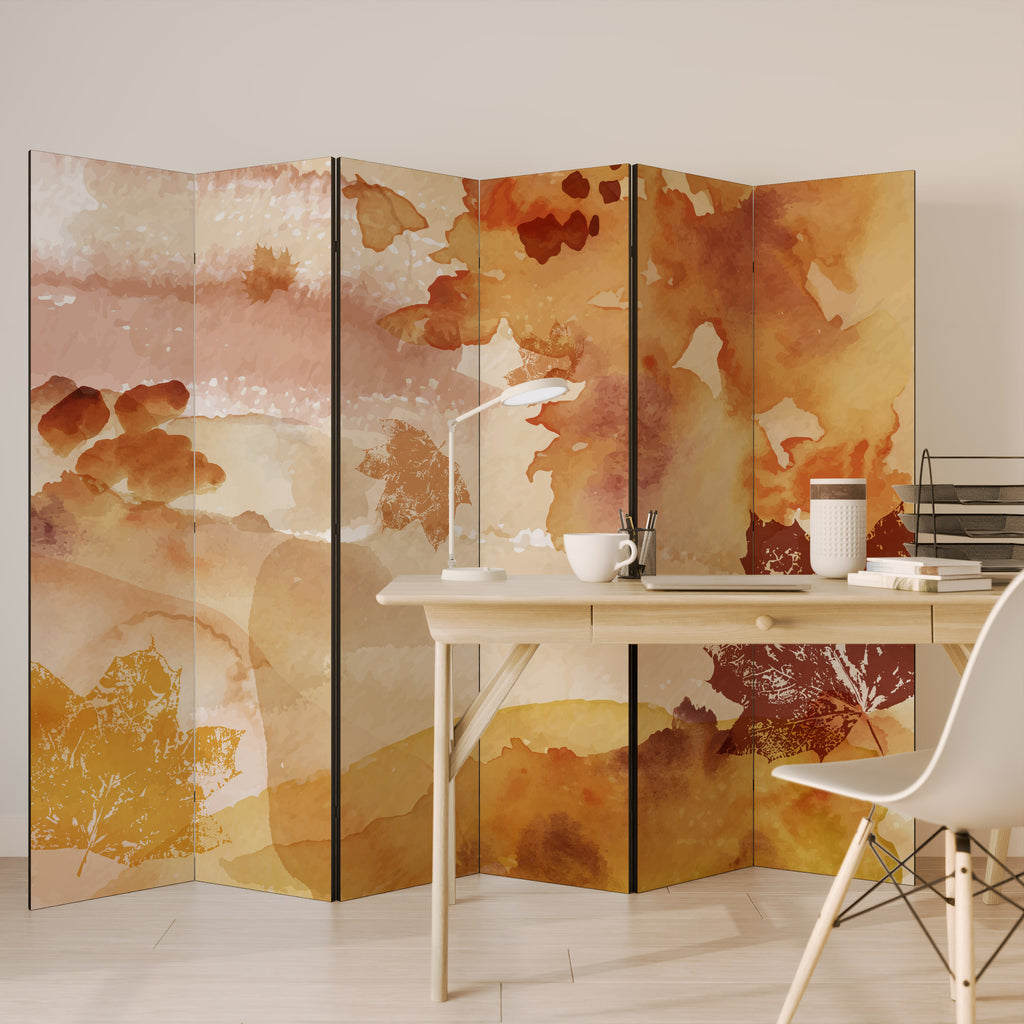TRACES OF AUTUMN 6-Panel Room Divider