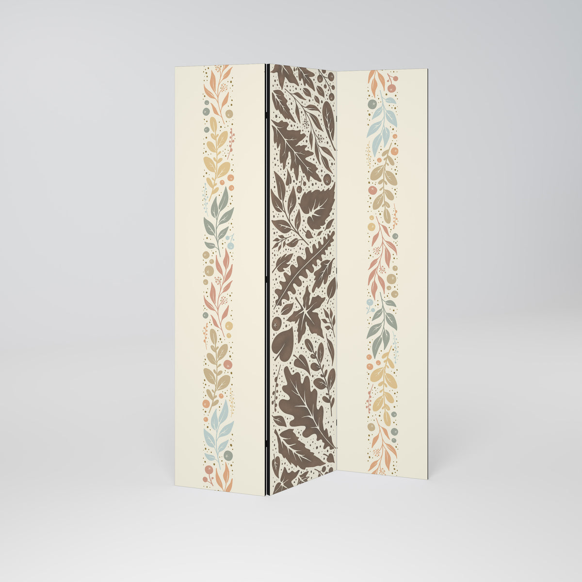 FOLIAGE TALES Biombo de 3 paneles