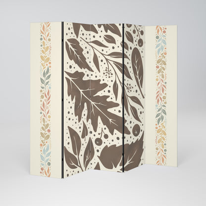 FOLIAGE TALES Biombo de 5 paneles