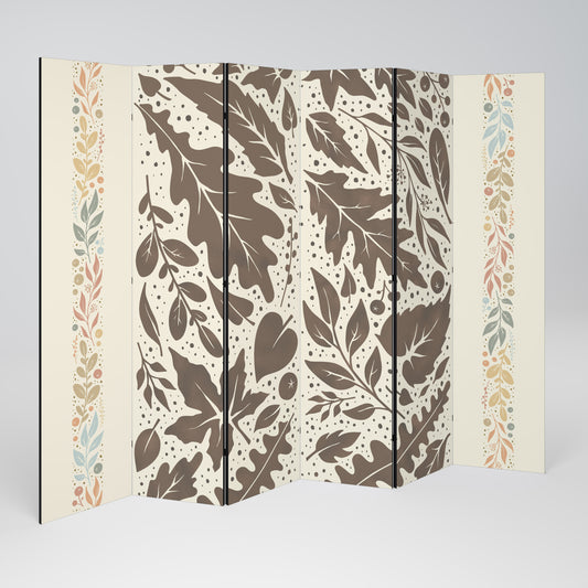 FOLIAGE TALES Biombo de 6 paneles