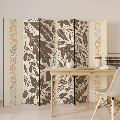 FOLIAGE TALES Biombo de 6 paneles