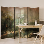 SUNLIT STILLNESS Decorative 6-Panel Room Divider