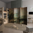 SUNLIT STILLNESS Decorative 6-Panel Room Divider