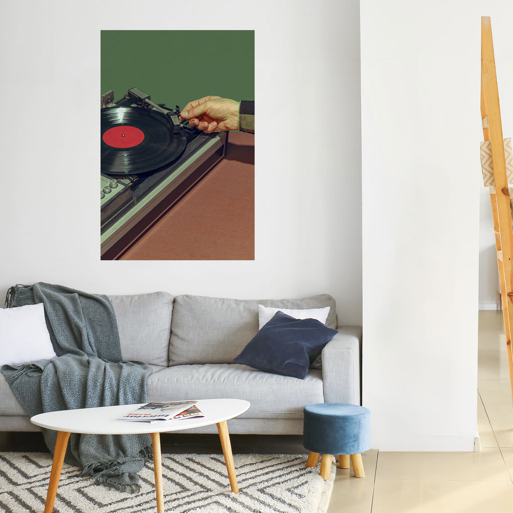 UNIQUE SOUNDS Peel and Stick Vertical Poster