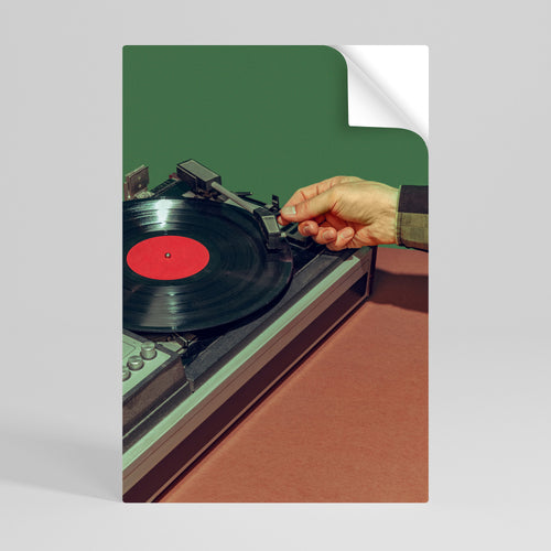 UNIQUE SOUNDS Póster adhesivo vertical