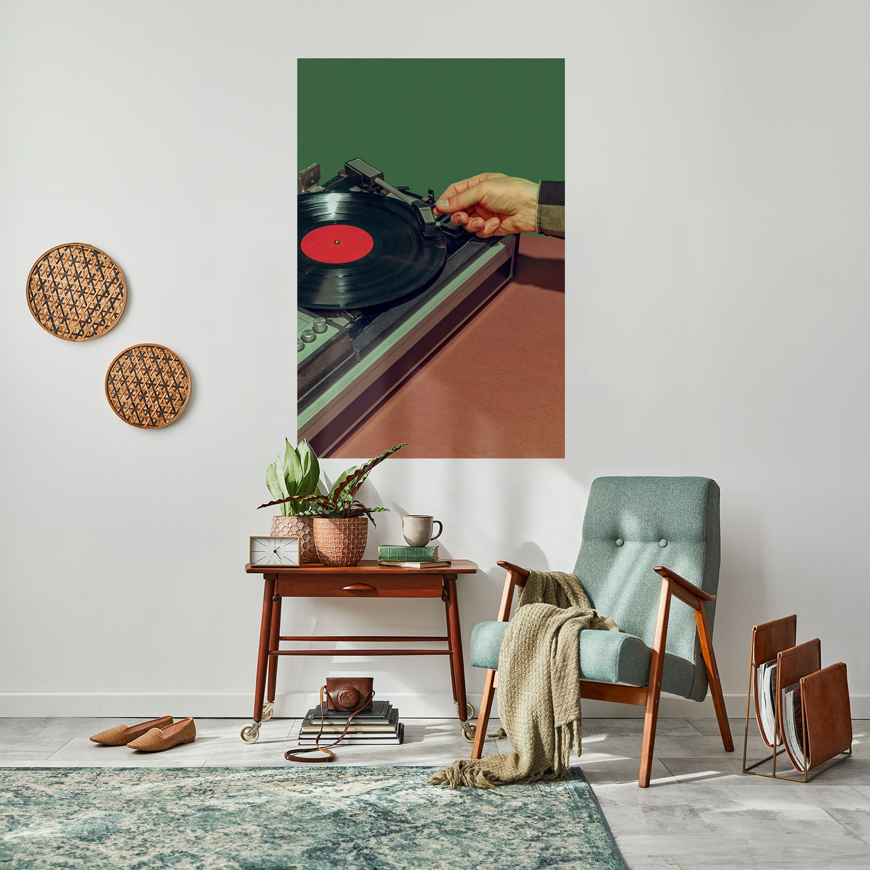 UNIQUE SOUNDS Peel and Stick Vertical Poster
