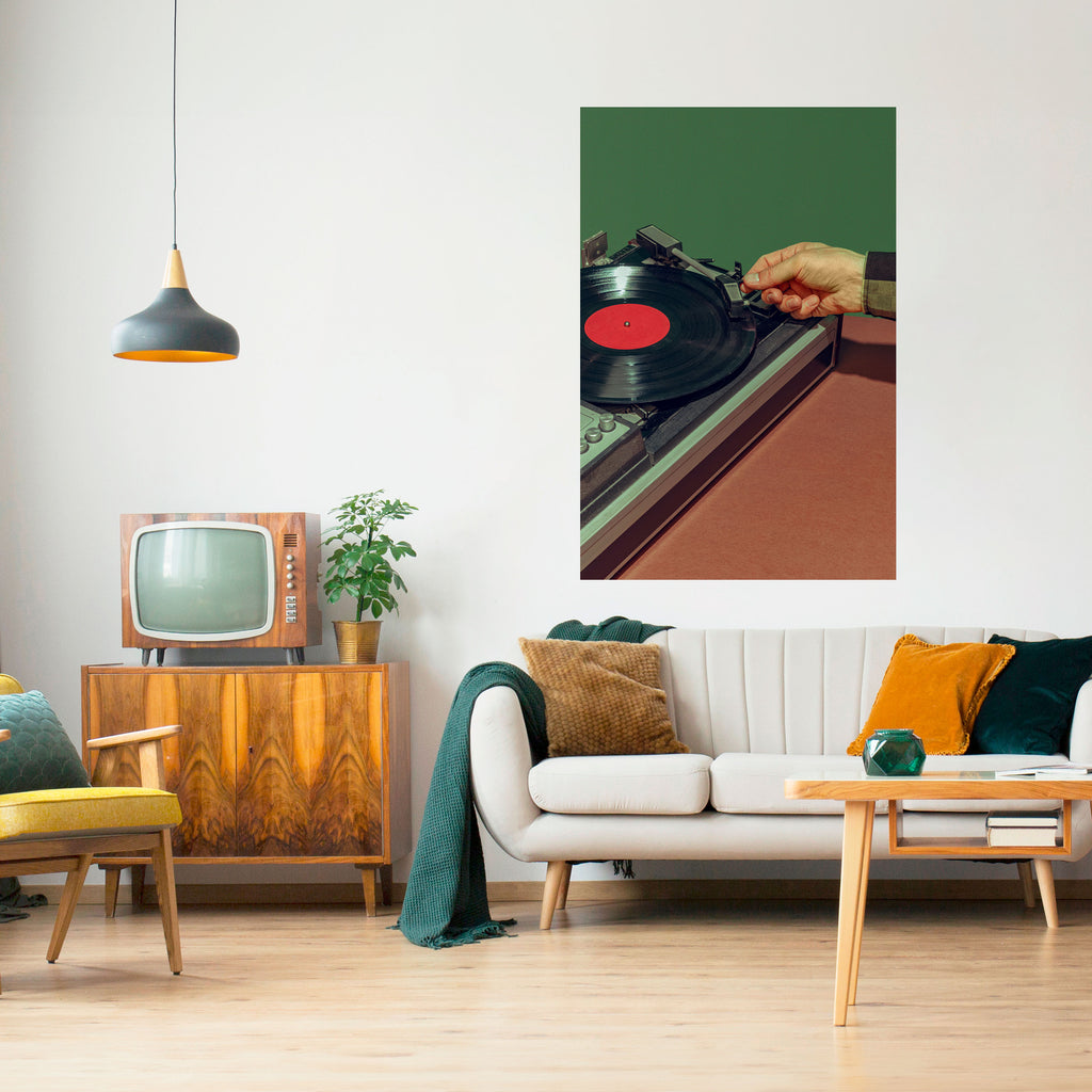 UNIQUE SOUNDS Peel and Stick Vertical Poster