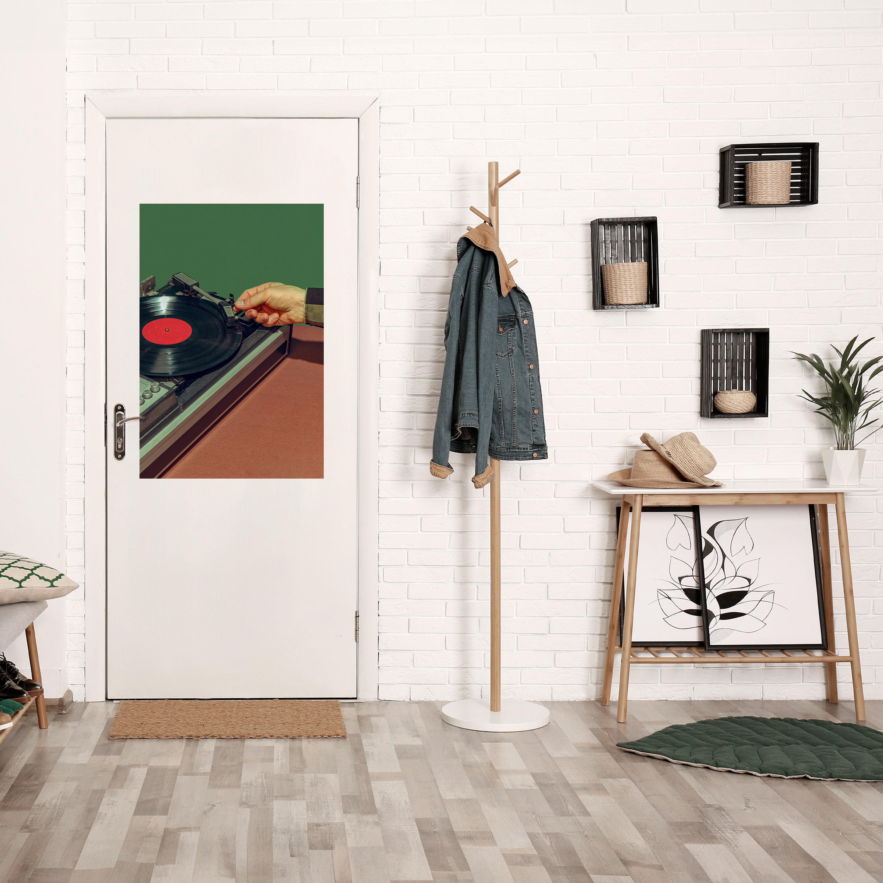 UNIQUE SOUNDS Peel and Stick Vertical Poster