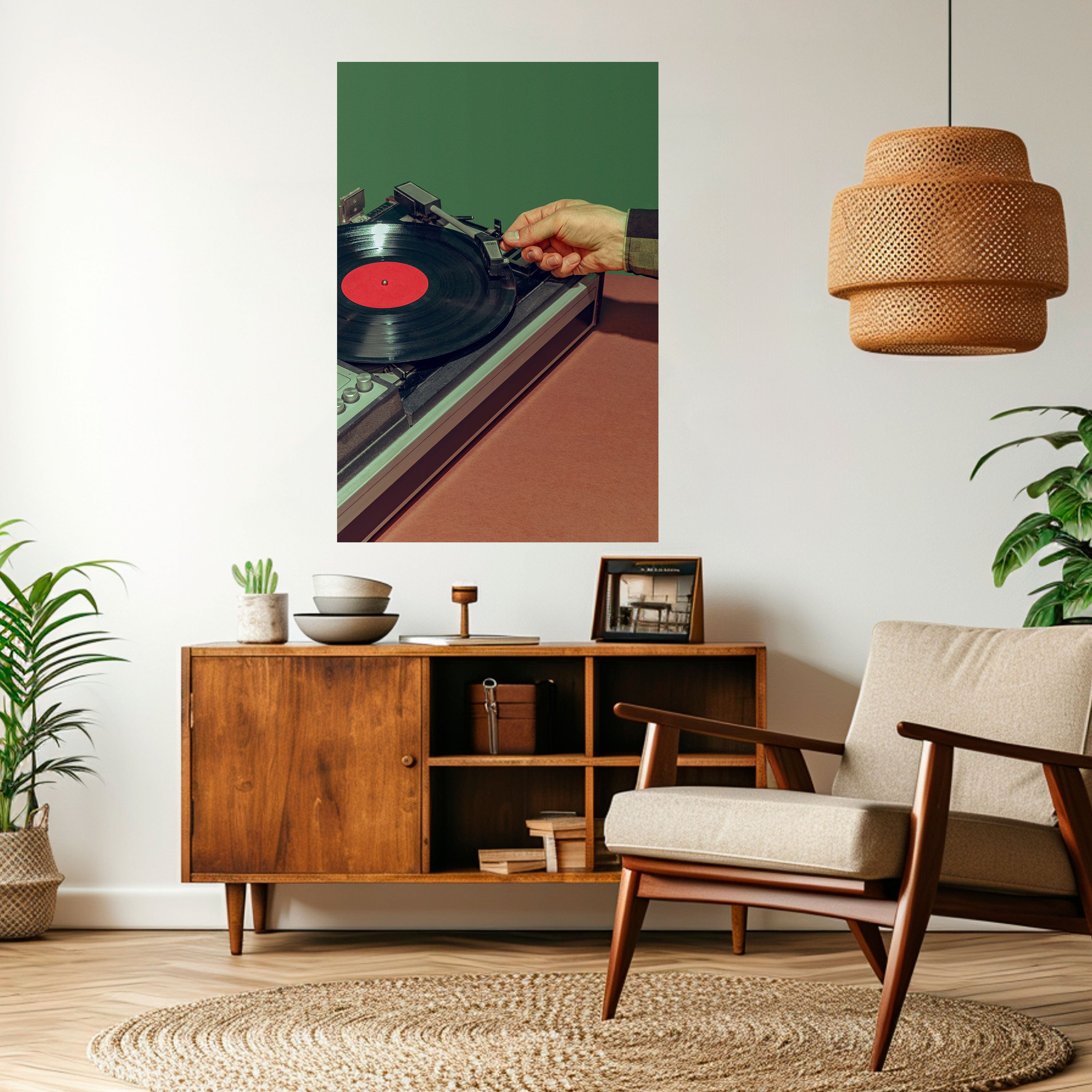 UNIQUE SOUNDS Peel and Stick Vertical Poster