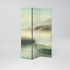 MORNING BY THE LAKE 3-Panel Room Divider
