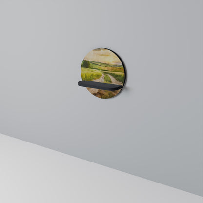 SUNSET PATH Art Shelf