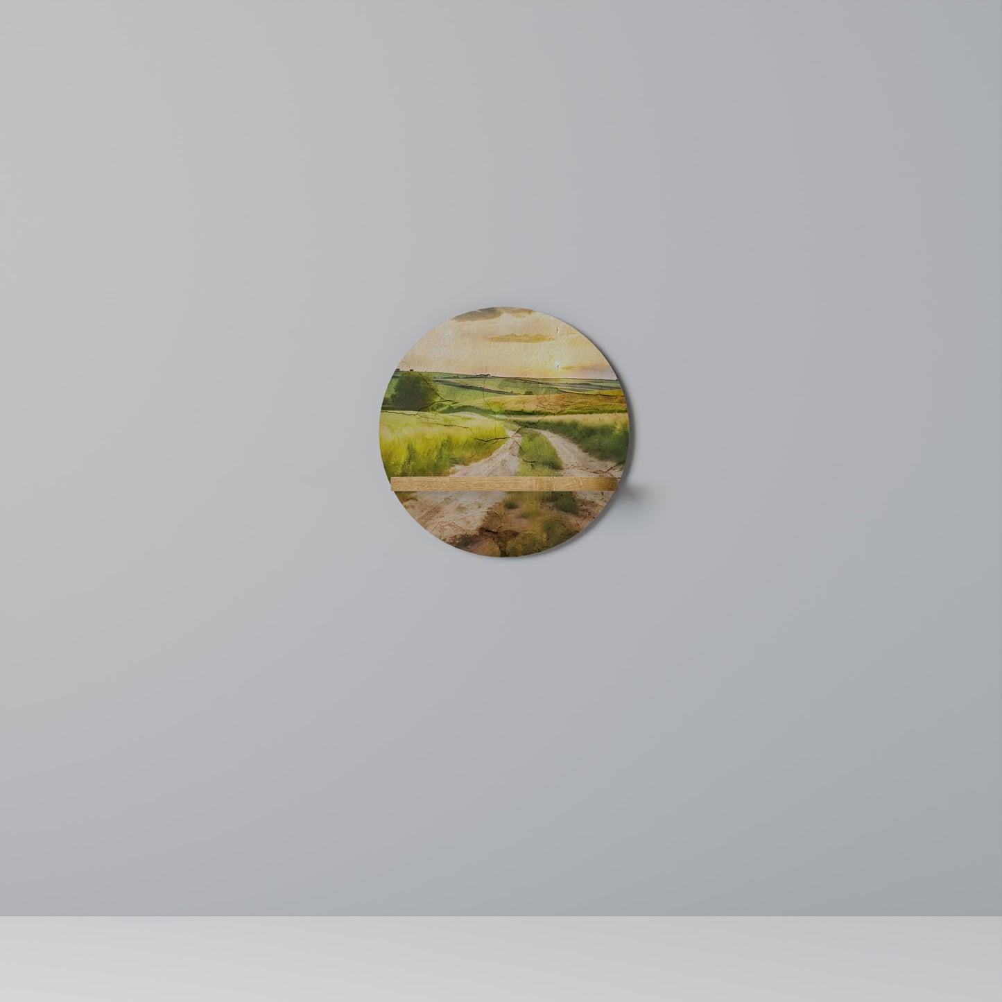 SUNSET PATH Art Shelf