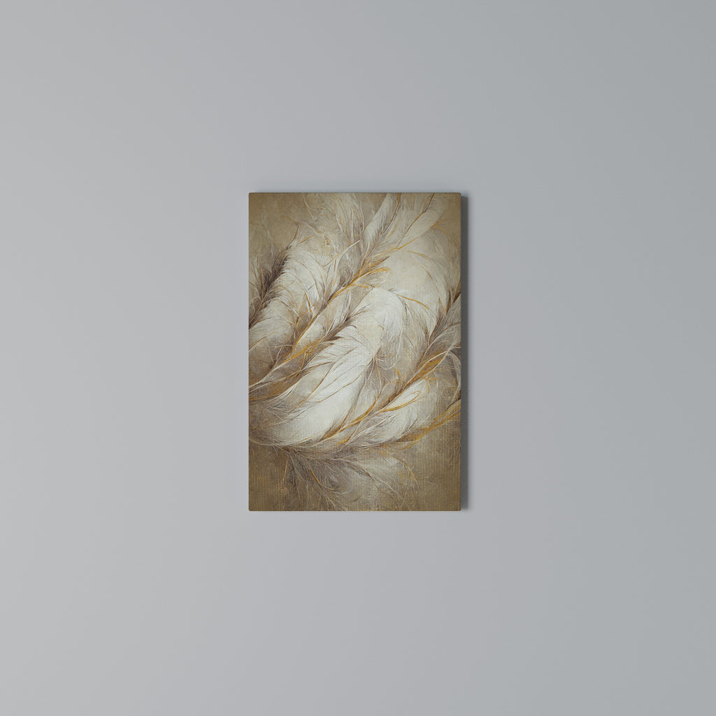SOFT PLUMAGE Cuadro en lienzo vertical