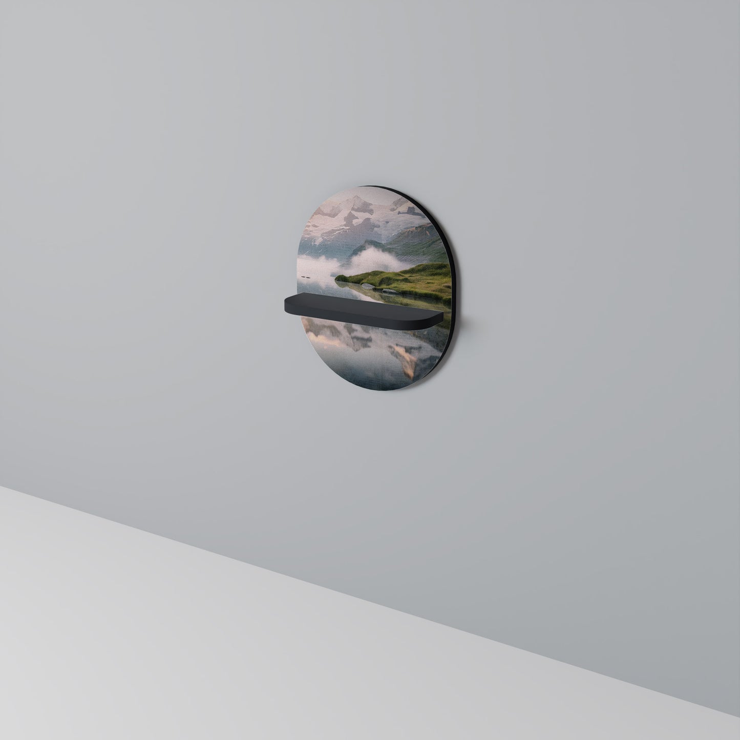 FOGGY HORIZON Art Shelf